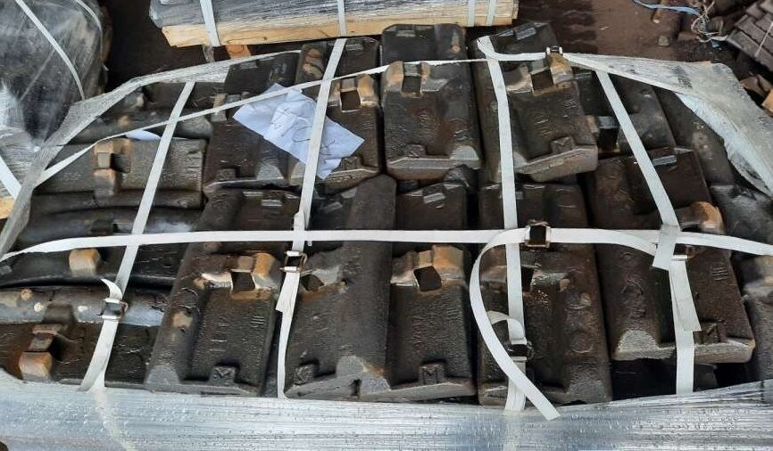 Колодка тормозная гребневая локомотивная тип М ГОСТ 30249-97